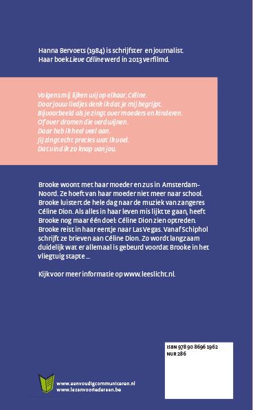Lieve Céline / Lezen voor iedereen achterkant