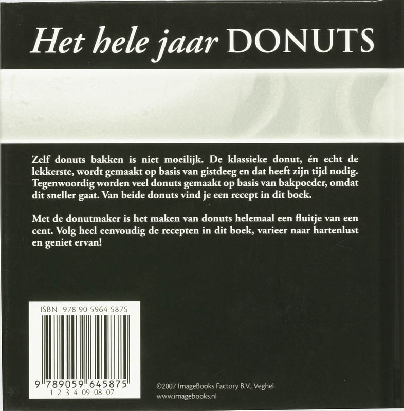 Het hele jaar Donuts achterkant