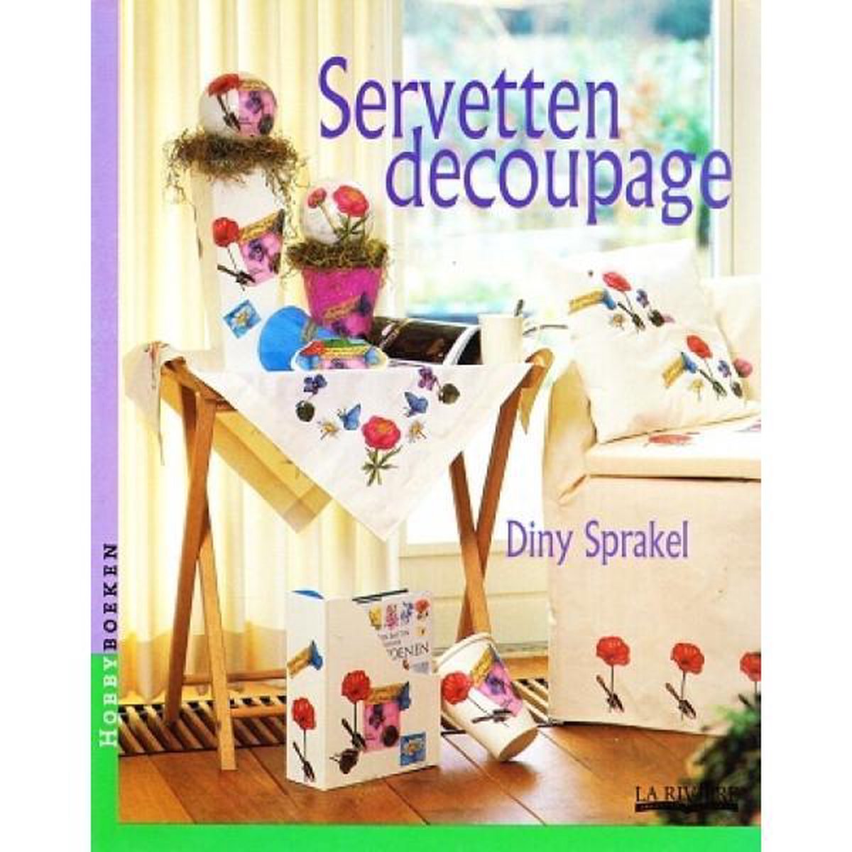 boekenbalie_9789038414850_cover Servettendecoupage / Hobbyboeken