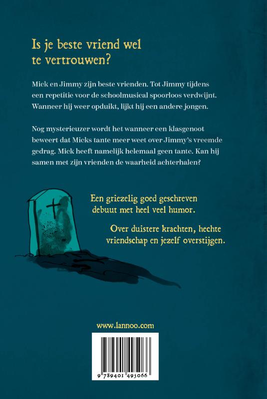 Zombies op school achterkant