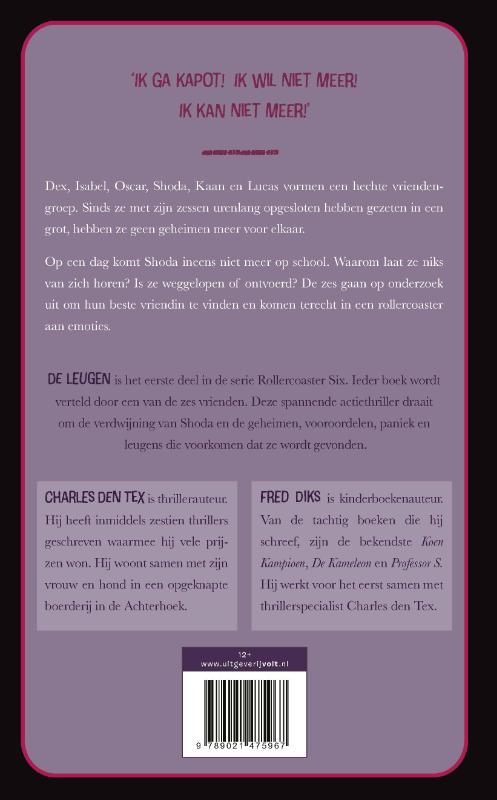 De leugen / Rollercoaster Six De leugen / Rollercoaster Six achterkant