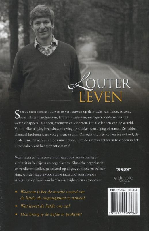 Louter leven achterkant