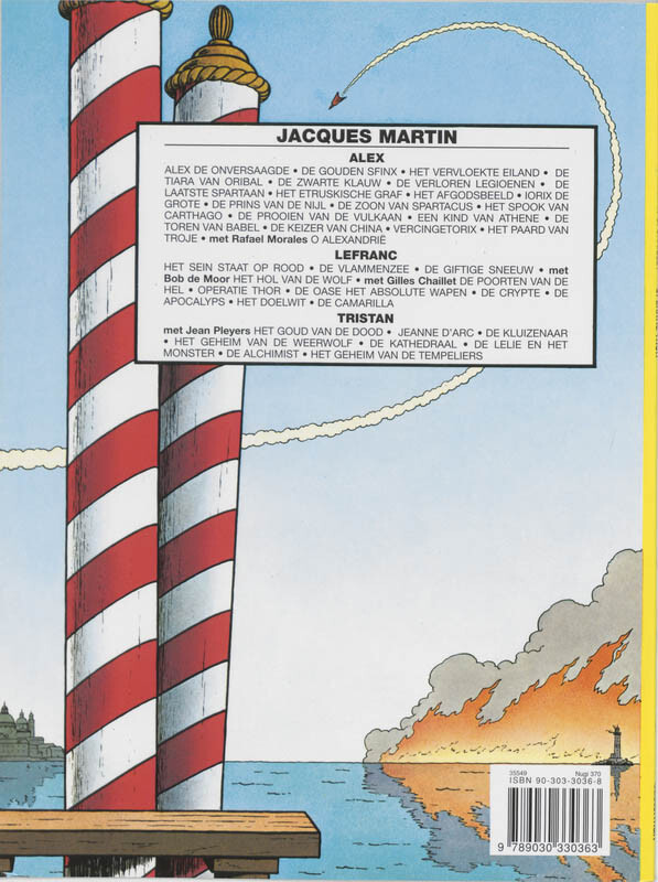 Operatie Thor / Lefranc / 6 achterkant