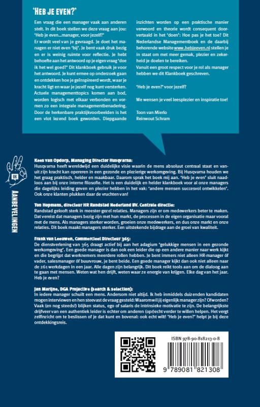Heb je even? / Business Master Class / 1 Heb je even? / Business Master Class / 1 achterkant