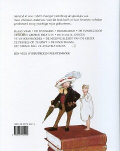 Sprookjes van Andersen / Een Vier Windstreken prentenboek achterkant