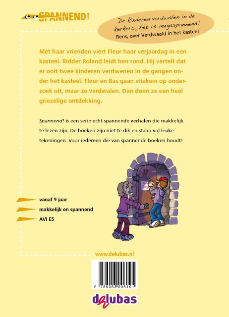 Verdwaald in het kasteel / Spannend achterkant