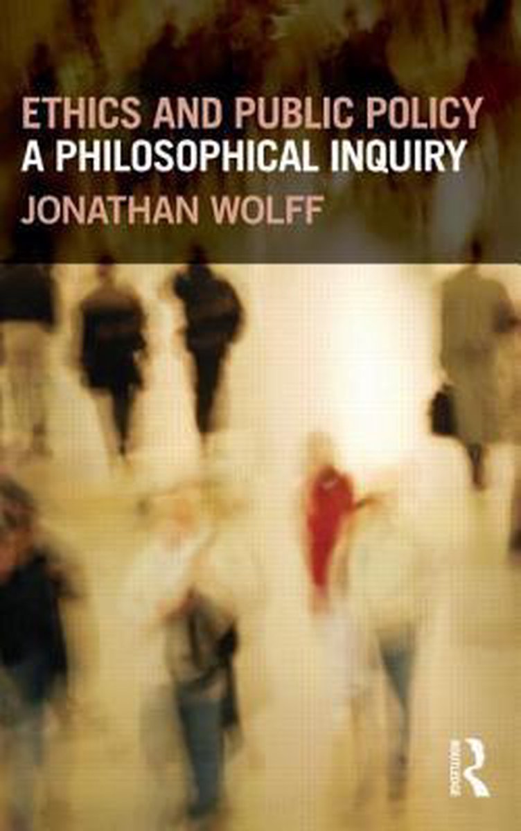 Jonathan Wolff Ethics & Public Policy
