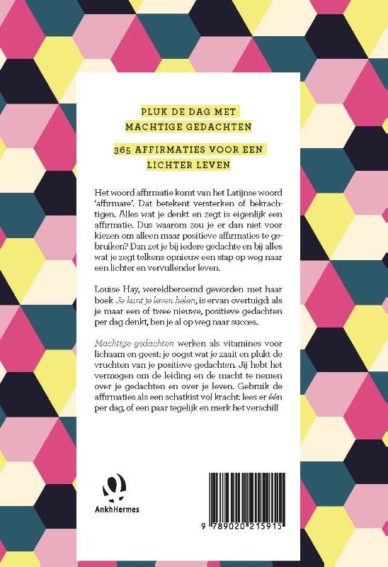 Machtige gedachten achterkant