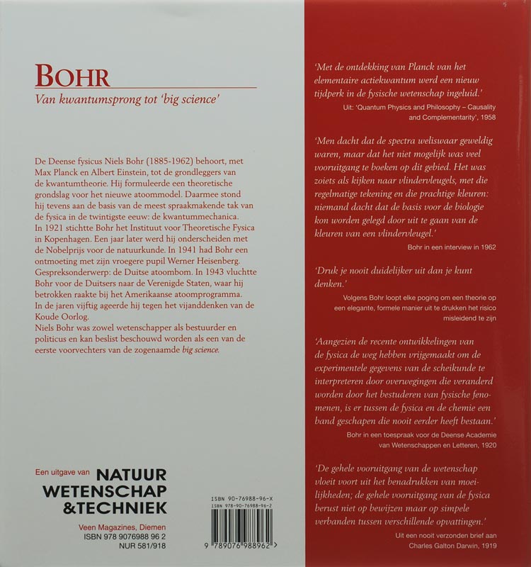 Bohr / Wetenschappelijke biografie / 17 achterkant