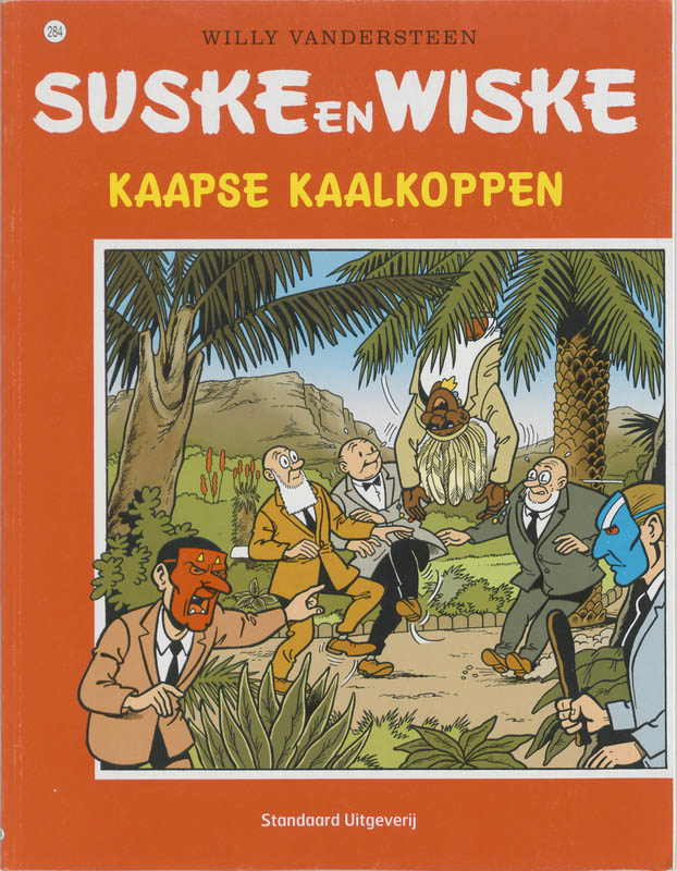 Suske en Wiske 284 - Kaapse kaalkoppen