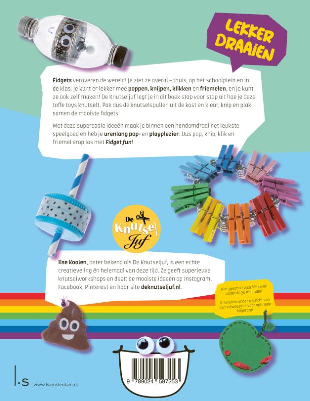 Fidget fun / De knutseljuf achterkant