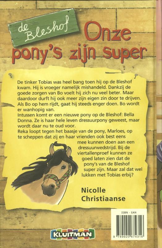 Onze pony's zijn super / De Bleshof achterkant