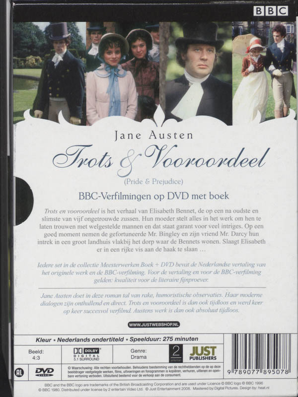 Trots en vooroordeel / BBC Beeldboeken / 14 Trots en vooroordeel / BBC Beeldboeken / 14 achterkant