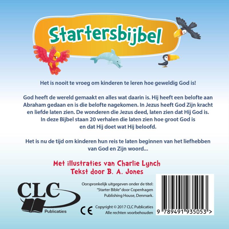 Startersbijbel achterkant