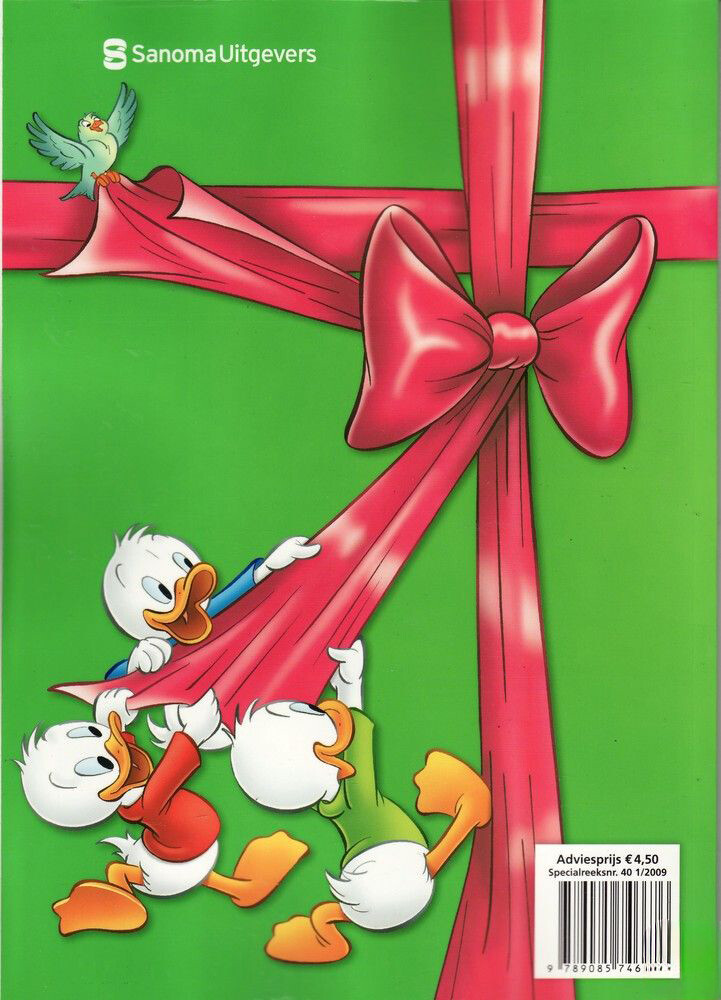 Een vrolijke kerst met Donald Duck 2009 / Een vrolijke kerst met Donald Duck / 14 achterkant