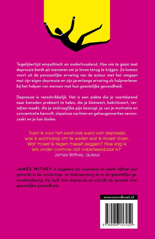 Hoe om te gaan met depressie Hoe om te gaan met depressie achterkant