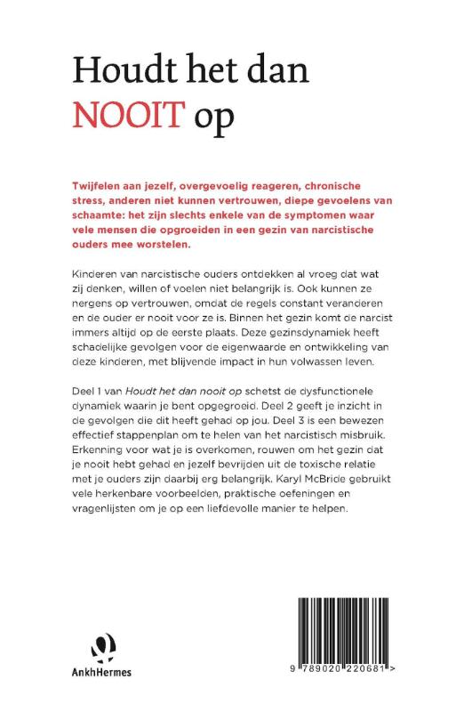 Houdt het dan nooit op achterkant
