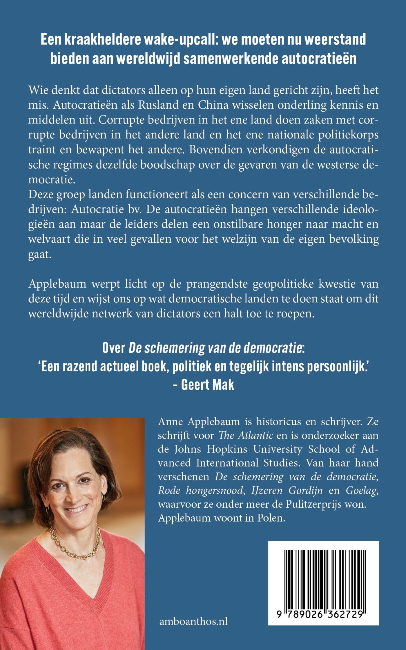 Autocratie bv achterkant
