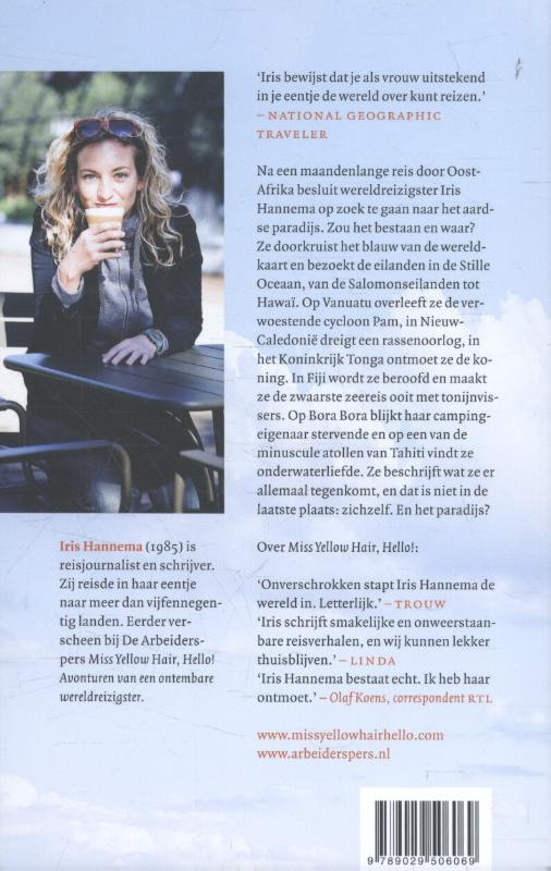 Het bitterzoete paradijs Het bitterzoete paradijs achterkant