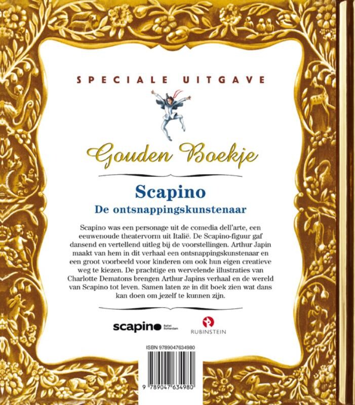 Scapino / Gouden Boekjes achterkant