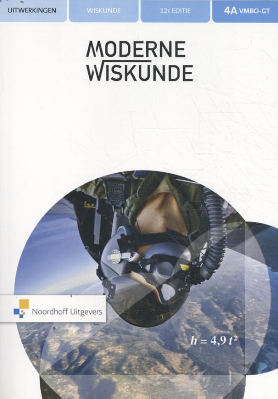Moderne Wiskunde 4a vmbo-gt uitwerkingenboek