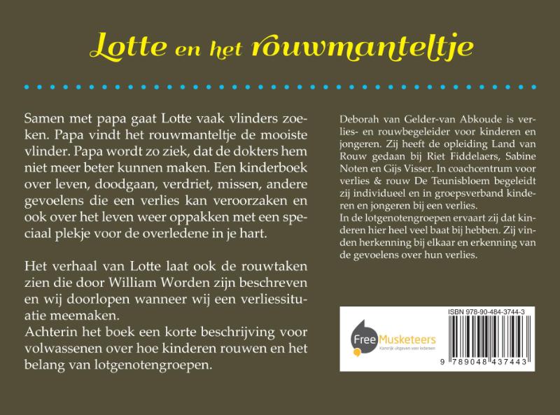 Lotte en het rouwmanteltje achterkant