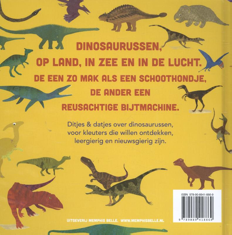 Ditjes & datjes dinosaurussen achterkant