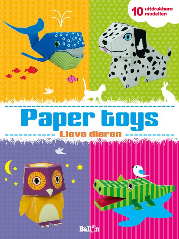 Paper Toys - Lieve dieren