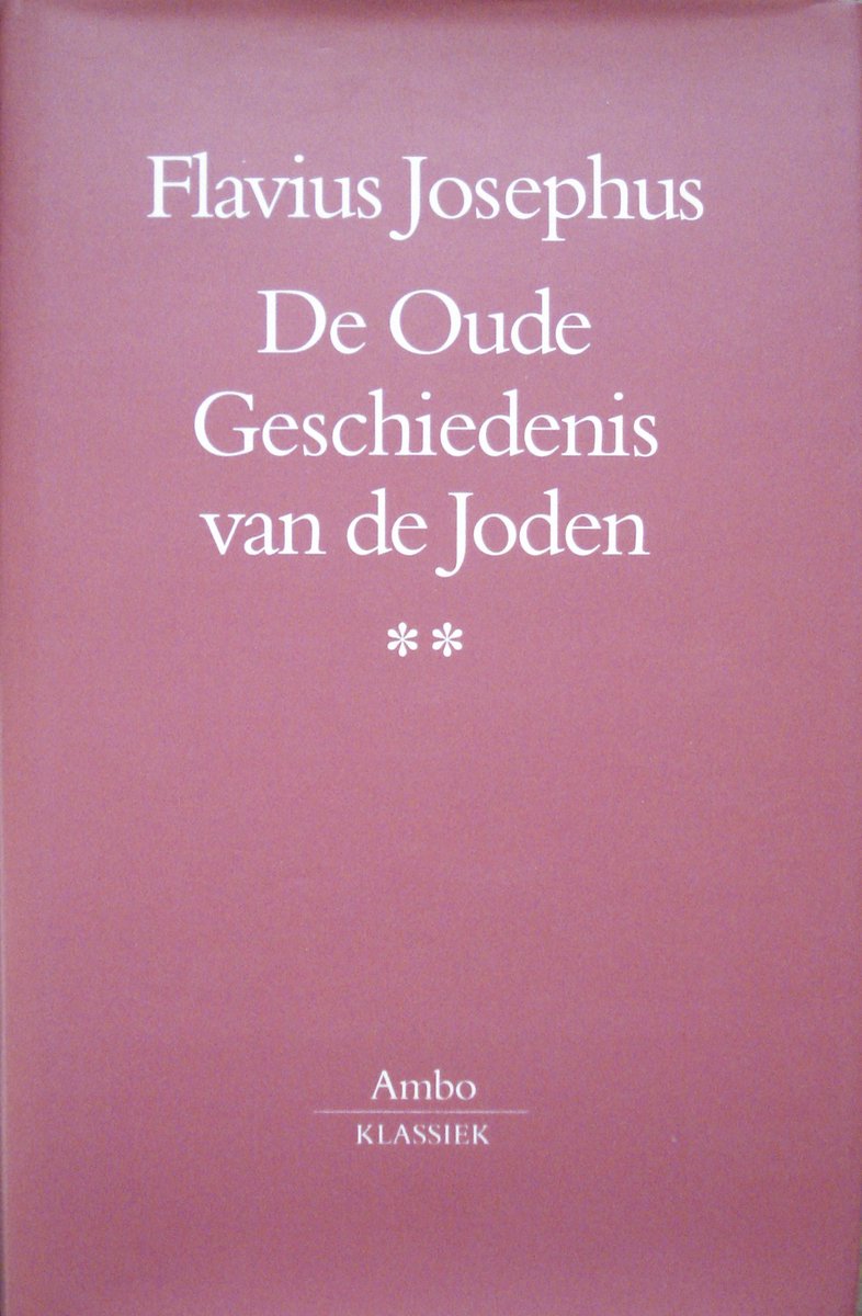 Oude geschiedenis ii v/d joden ii