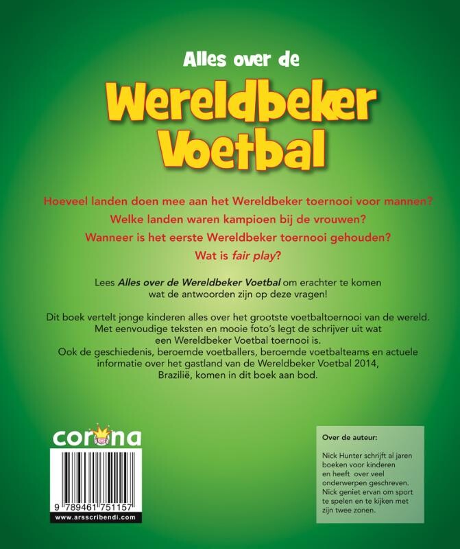 Alles over de wereldbeker voetbal / Mijn eerste docu-boek achterkant