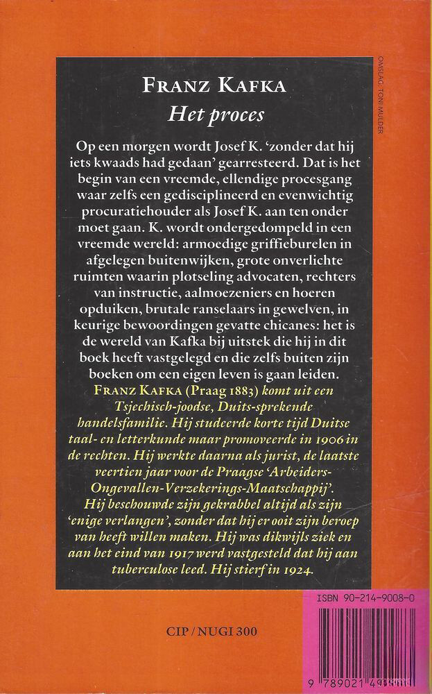 Het proces / Salamander / 8 achterkant