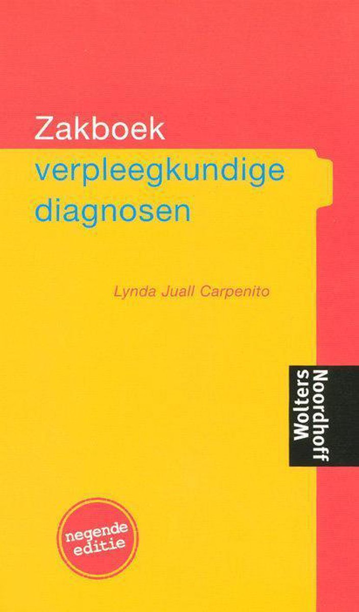 Zakboek verpleegkundige diagnosen