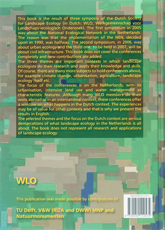 Landscape ecology in the Dutch context achterkant
