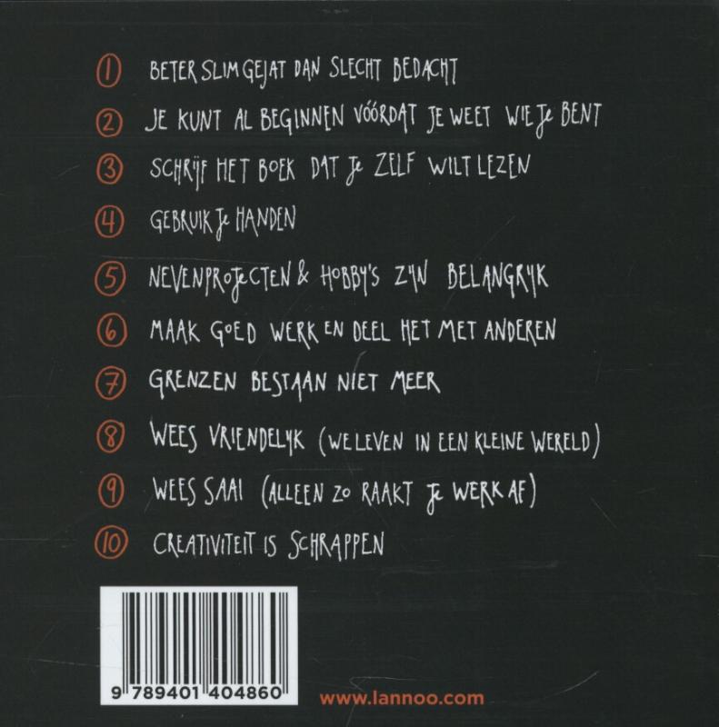 Steal like an artist Steal like an artist achterkant