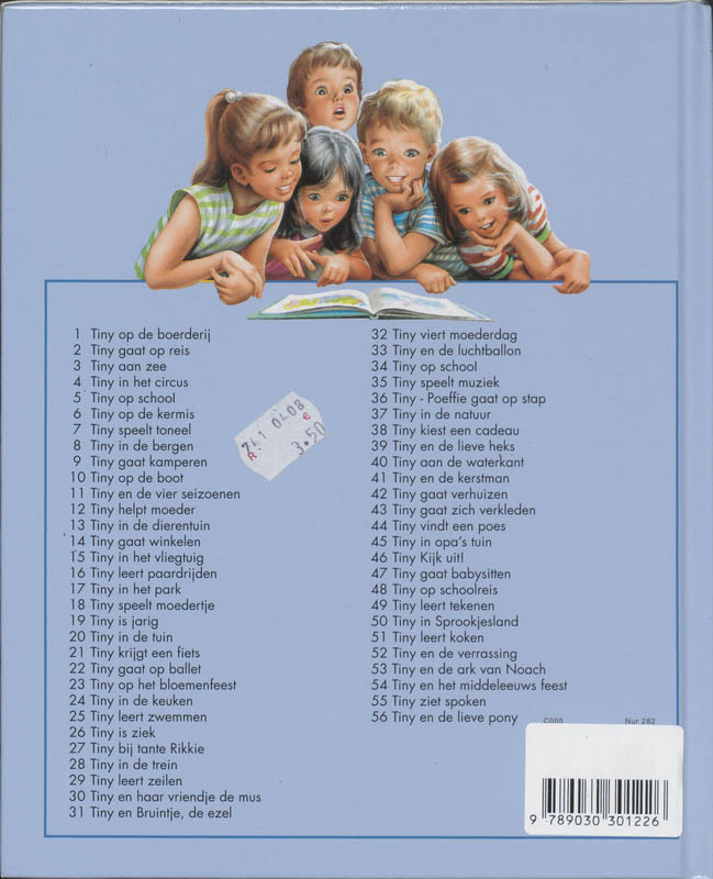 Tiny op schoolreisje / Tiny Tiny op schoolreisje / Tiny achterkant