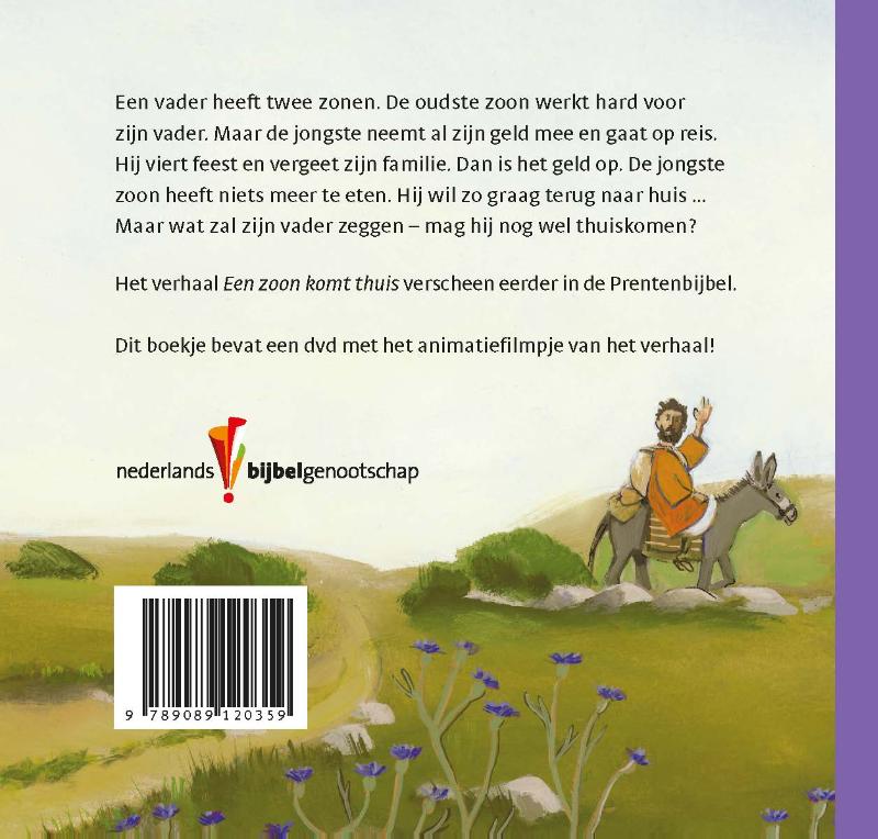 Een zoon komt thuis Een zoon komt thuis achterkant