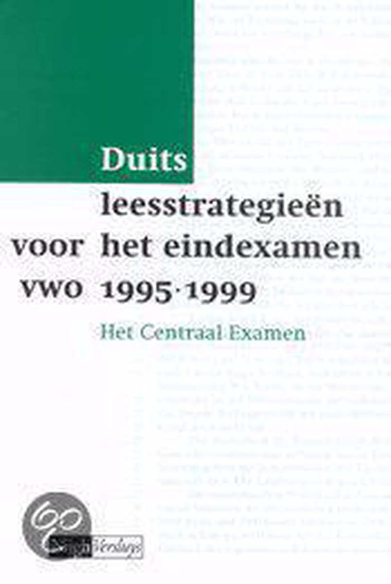 Duits leesstrategieen voor het eindexamen