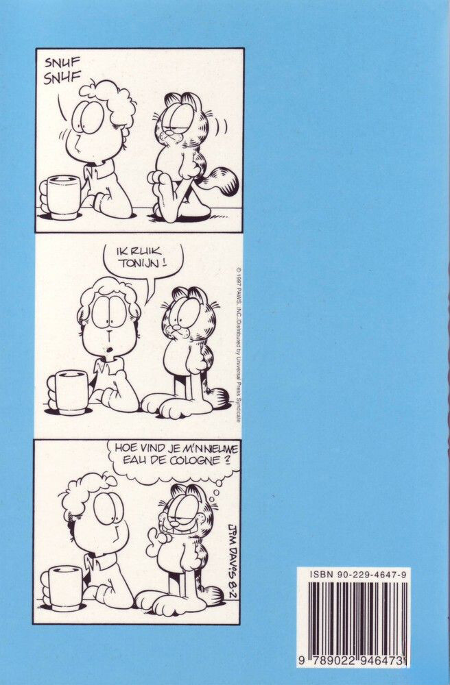 Garfield / Garfield Pocket / 31 achterkant