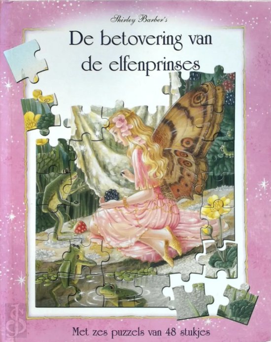 Puzzelboek: De betovering van de elfenwereld