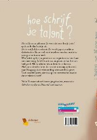 HOE SCHRIJF JE TALENT achterkant