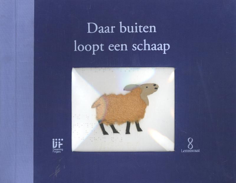 Daar buiten loopt een schaap