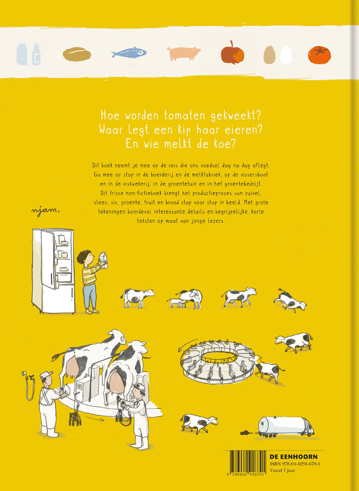 Waar komt ons eten vandaan? achterkant
