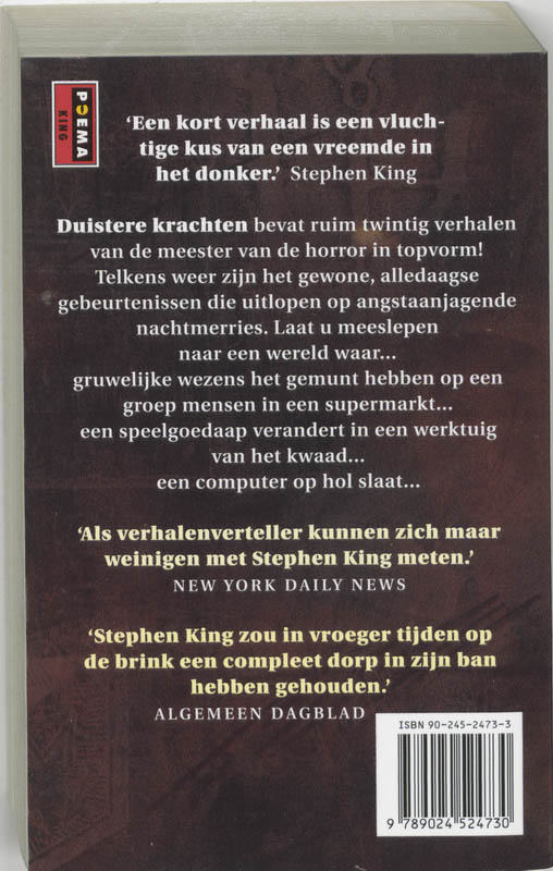 Duistere Krachten Duistere Krachten achterkant