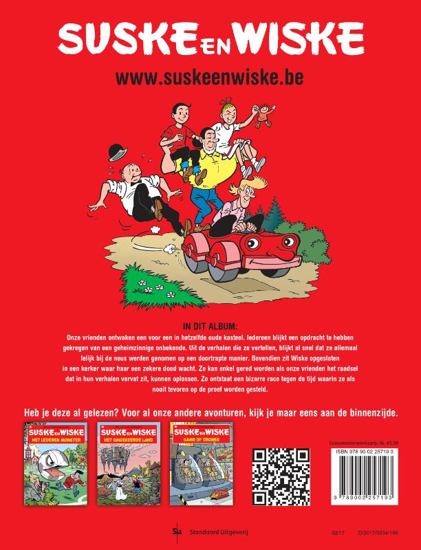 De heldenmaker / Suske en Wiske / 338 achterkant