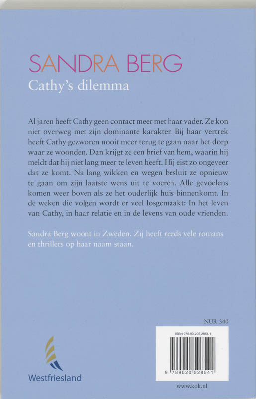 Cathy's Dilemma achterkant