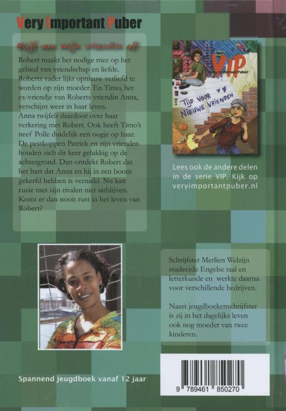 Blijf van mijn vriendin af / Very Important Puber achterkant