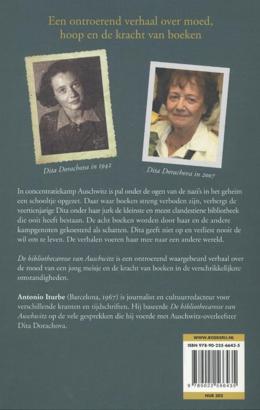 De bibliothecaresse van Auschwitz De bibliothecaresse van Auschwitz achterkant