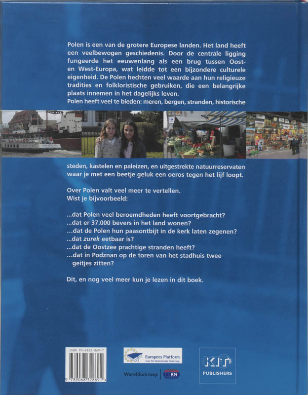 Op bezoek in ... Polen / Wereldreeks achterkant