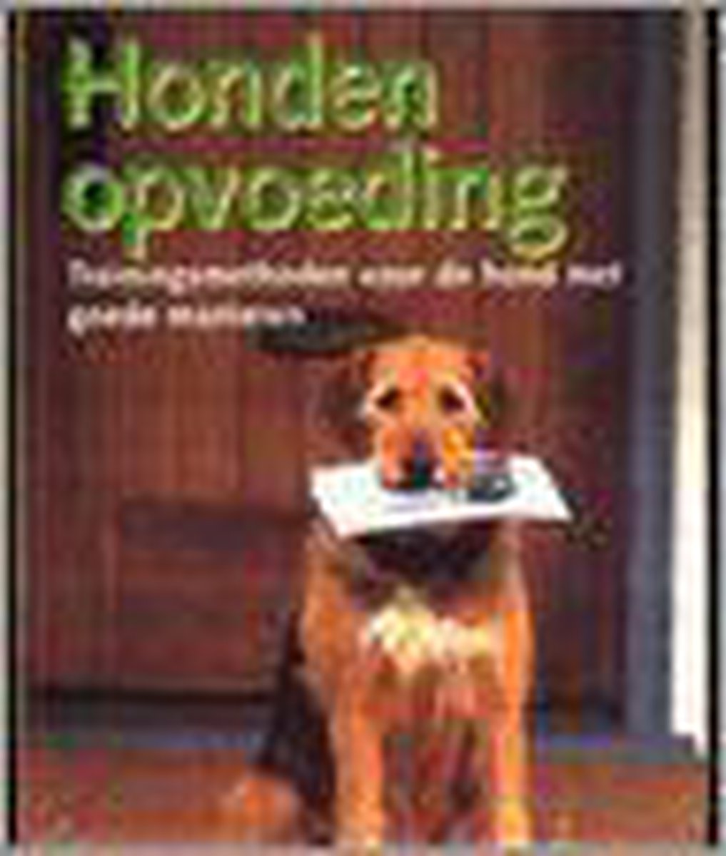 boekenbalie_9783829067669_cover HONDENOPVOEDING TRAININGSMETH