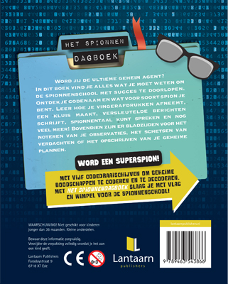 Het Spionnen dagboek Het Spionnen dagboek achterkant